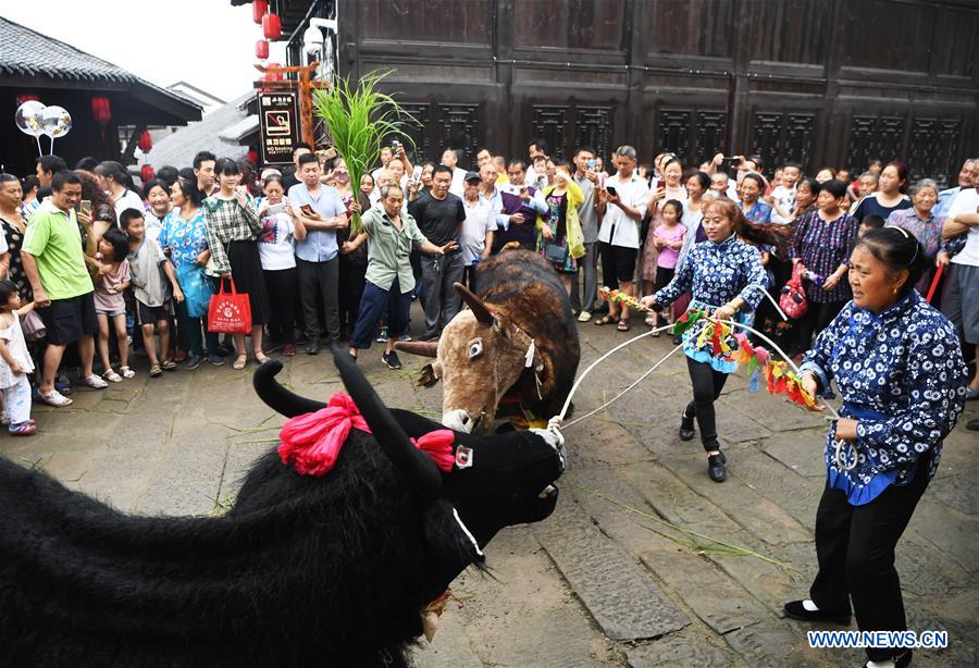 CHINA-CHONGQING-SHIZHU-XITUO ANCIENT TOWN-REOPEN (CN)