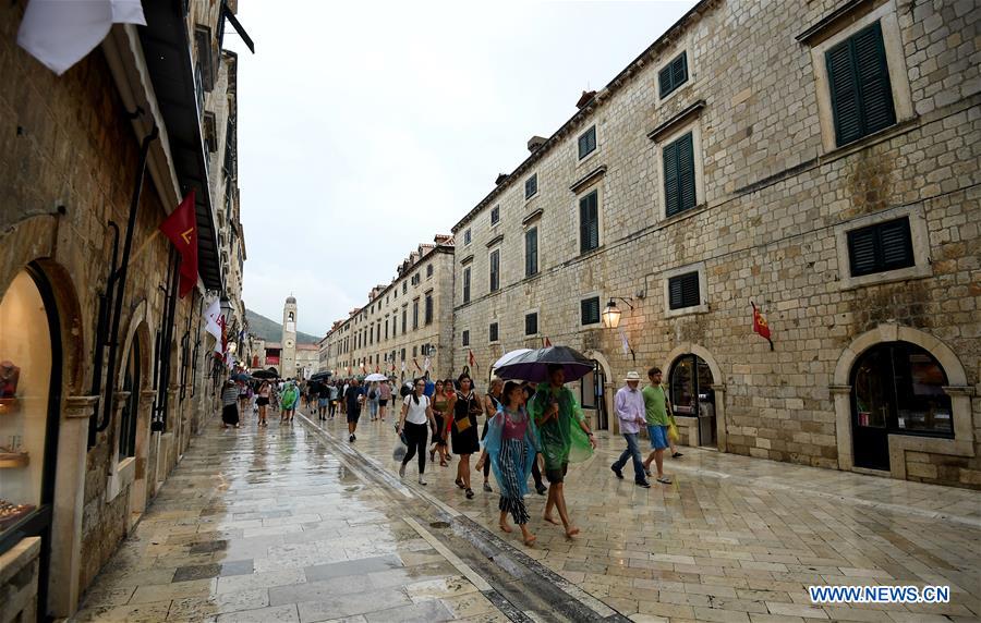 CROATIA-DUBROVNIK-STORM