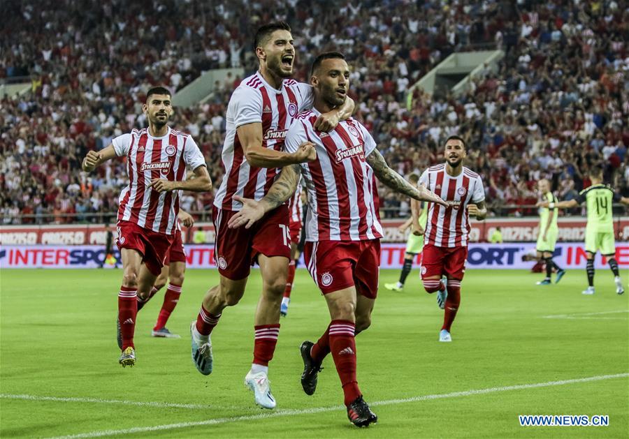 (SP)GREECE-PIRAEUS-SOCCER-UEFA CHAMPIONS LEAGUE-OLYMPIACOS VS PLZEN