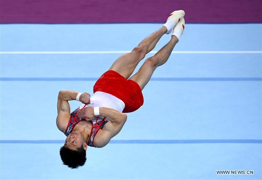 (SP)CHINA-SHAANXI-XI'AN-GYMNASTICS-CHINESE NATIONAL CHAMPIONSHIPS (CN)