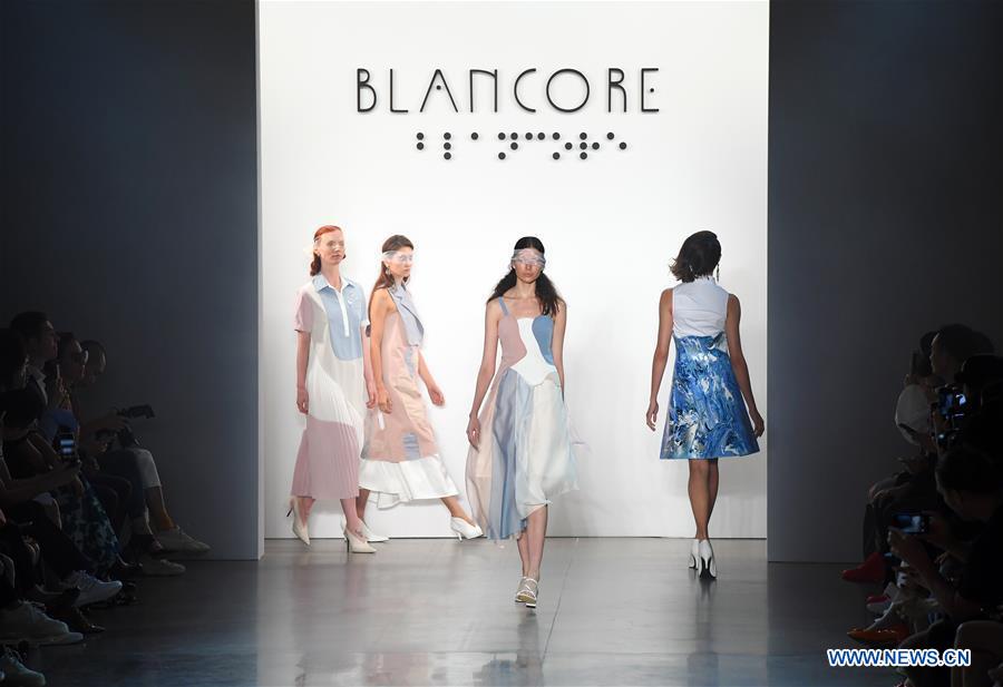 U.S.-NEW YORK-FASHION WEEK-BLANCORE