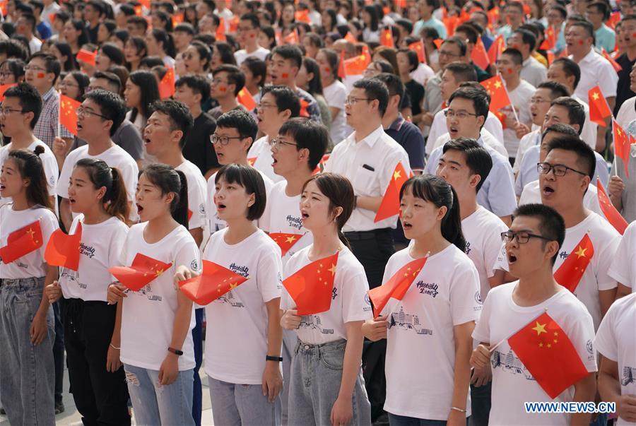 CHINA-SHAANXI-XI'AN-XJTU-GRADUATE STUDENTS-OPENING CEREMONY (CN)