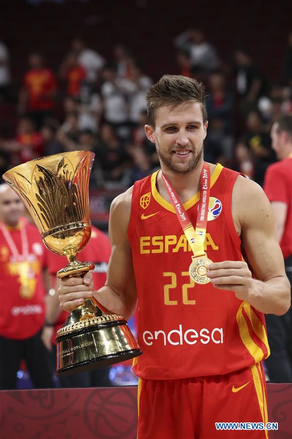 (SP)CHINA-BEIJING-BASKETBALL-FIBA WORLD CUP-ESP VS ARG (CN)