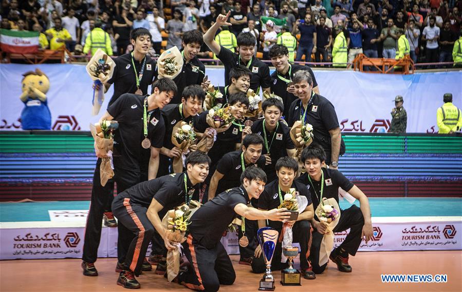 (SP)IRAN-TEHRAN-VOLLEYBALL-ASIAN MEN'S CHAMPIONSHIP-AWARDING CEREMONY