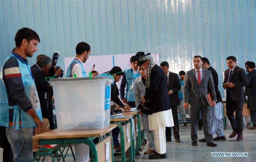 AFGHANISTAN-KABUL-PRESIDENTIAL ELECTION-VOTING