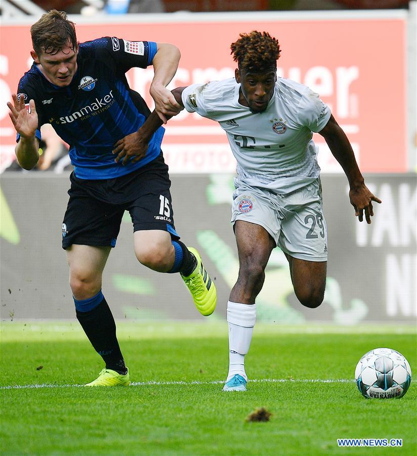 (SP)GERMANY-PADERBORN-SOCCER-BUNDESLIGA-PADERBORN VS BAYERN MUNICH