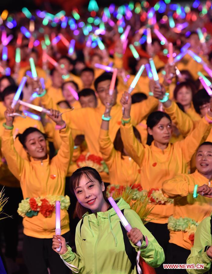 (PRC70Years)CHINA-BEIJING-NATIONAL DAY-CELEBRATIONS-EVENING GALA (CN)