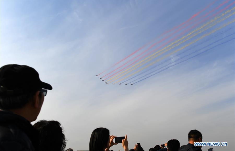 CHINA-JILIN-CHANGCHUN-PLA AIR FORCE-70TH ANNIVERSARY-CELEBRATIONS (CN)