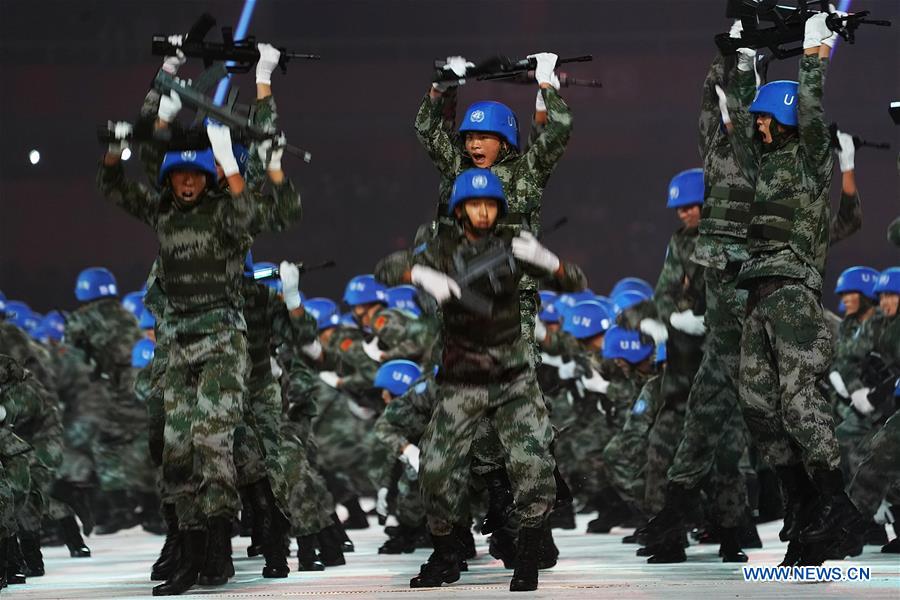 (SP)CHINA-WUHAN-7TH MILITARY WORLD GAMES-OPENING CEREMONY