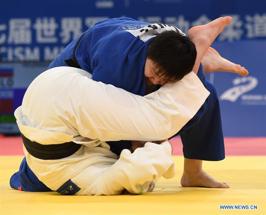 (SP)CHINA-WUHAN-7TH MILITARY WORLD GAMES-JUDO-WOMEN'S +78KG  FINAL(CN)