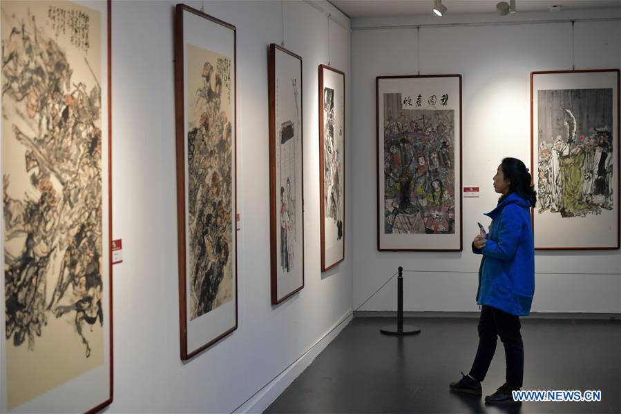 CHINA-SHANXI-TAIYUAN-PAINTING EXHIBITION (CN)