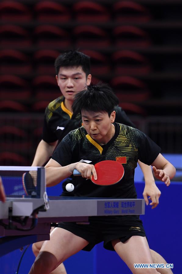 (SP)CHINA-WUHAN-7TH MILITARY WORLD GAMES-TABLE TENNIS(CN)