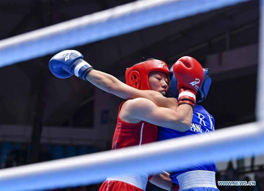 (SP)CHINA-WUHAN-7TH MILITARY WORLD GAMES-BOXING