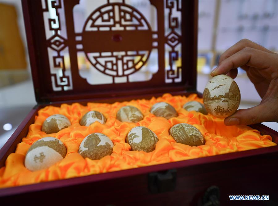 CHINA-JIANGXI-INTANGIBLE CULTURAL HERITAGE-EGG CARVING (CN)