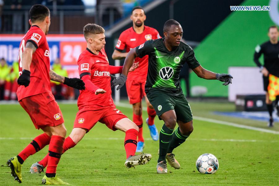 (SP)GERMANY-WOLFSBURG-SOCCER-BUNDESLIGA-WOLFSBURG VS LEVERKUSEN