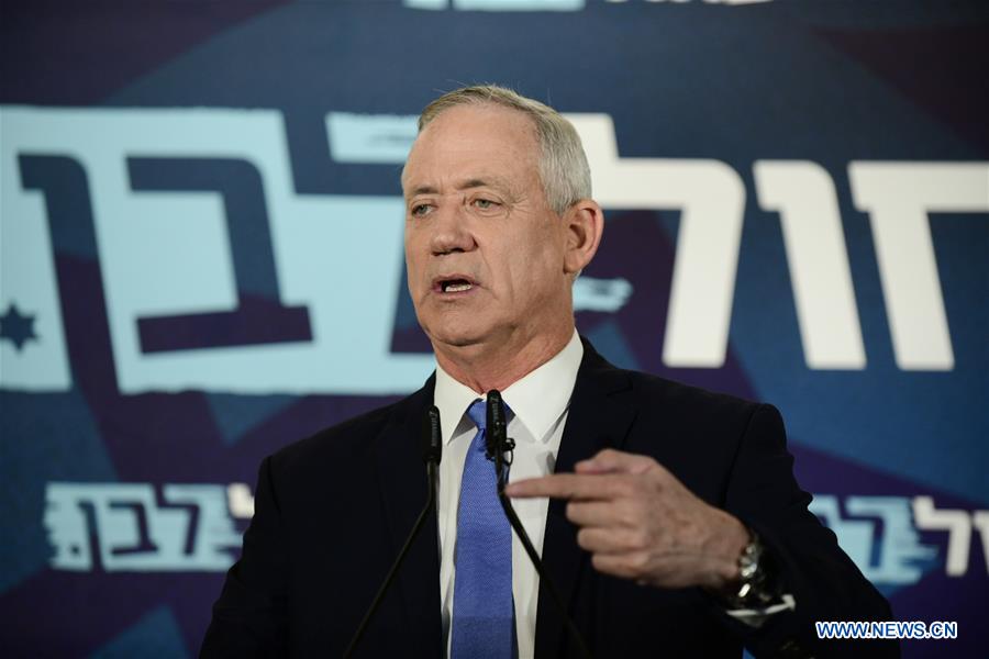 ISRAEL-TEL AVIV-BENNY GANTZ-STATEMENT