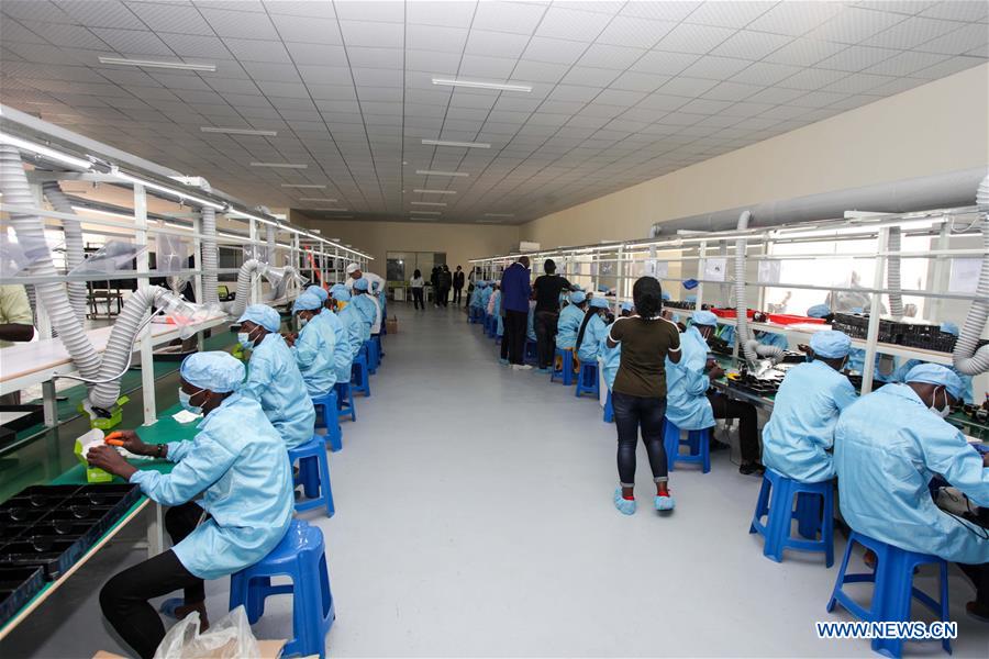 UGANDA-MUKONO-CHINESE ELECTRONICS COMPANY-FACTORY-OPENING