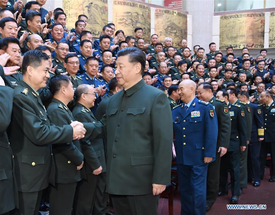 CHINA-BEIJING-XI JINPING-MILITARY ACADEMIES AND SCHOOLS-TRAINING SESSION (CN)