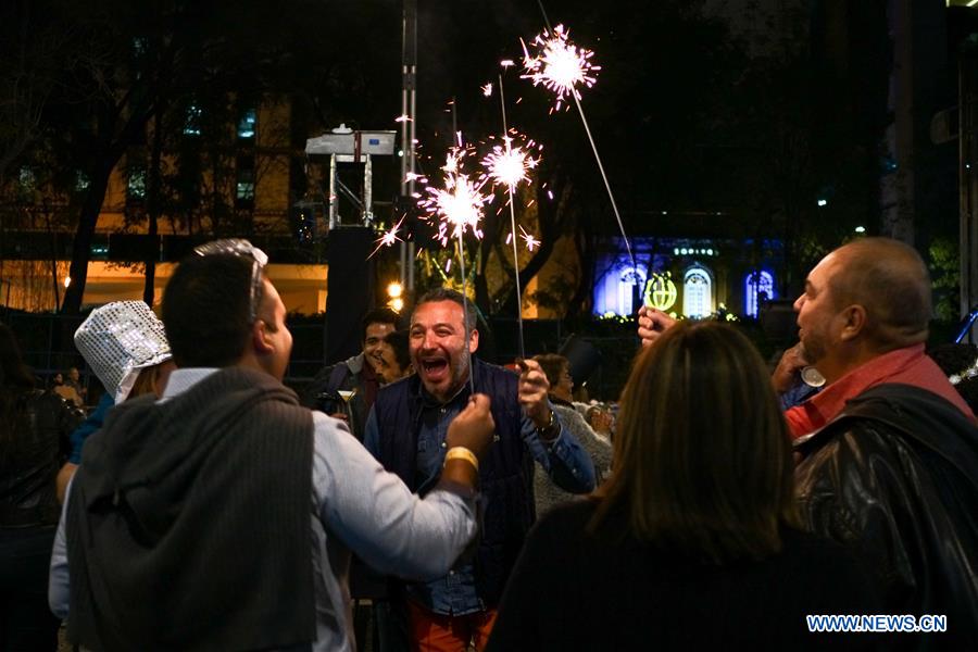 MEXICO-MEXICO CITY-NEW YEAR-CELEBRATION