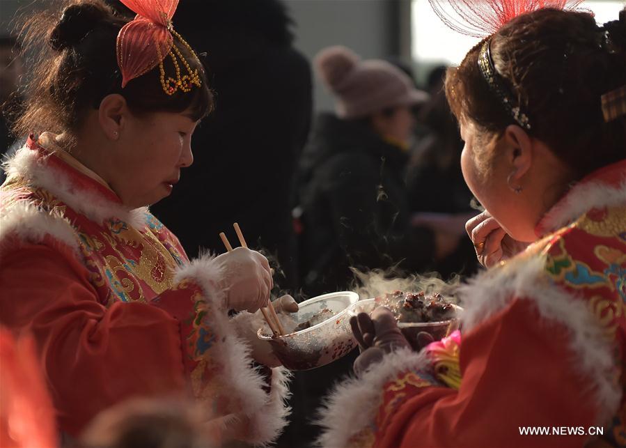 CHINA-HEBEI-LABA FESTIVAL-CELEBRATIONS (CN)