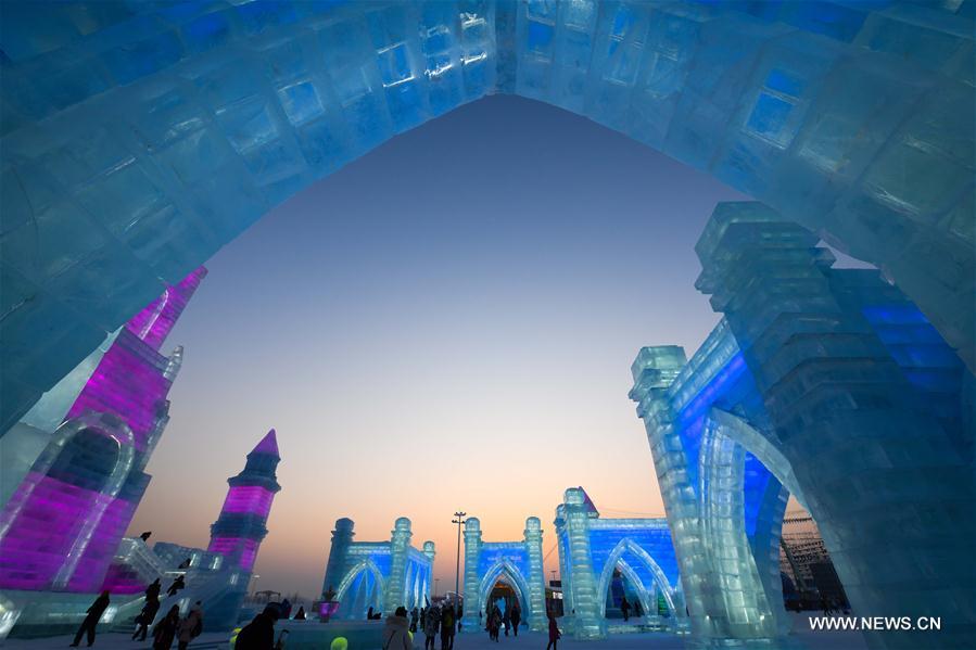 CHINA-HARBIN-ICE AND SNOW FESTIVAL-OPENING(CN)