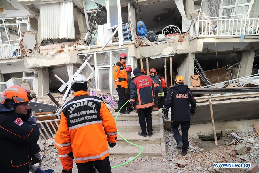 TURKEY-ELAZIG-EARTHQUAKE