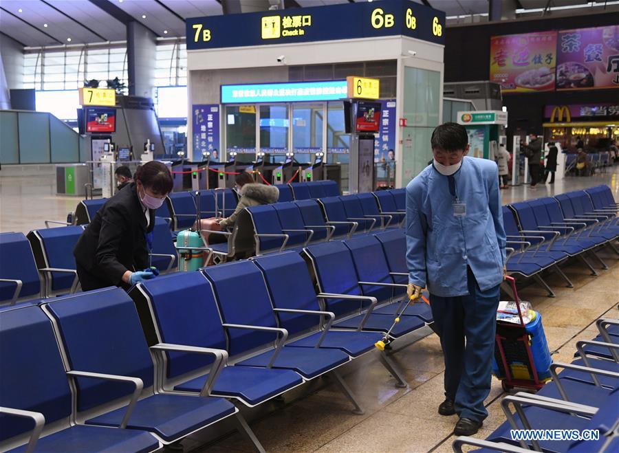 CHINA-BEIJING-RAILWAY STATION-EPIDEMIC CONTROL (CN)