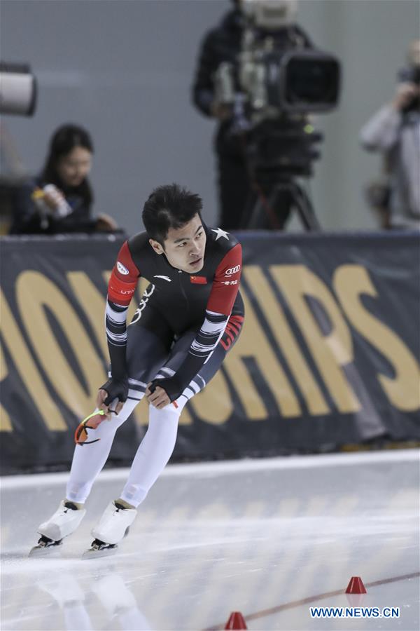 (SP)U.S.-SALT LAKE CITY-ISU-SINGLE DISTANCES SPEED SKATING-WORLD CHAMPIONSHIPS