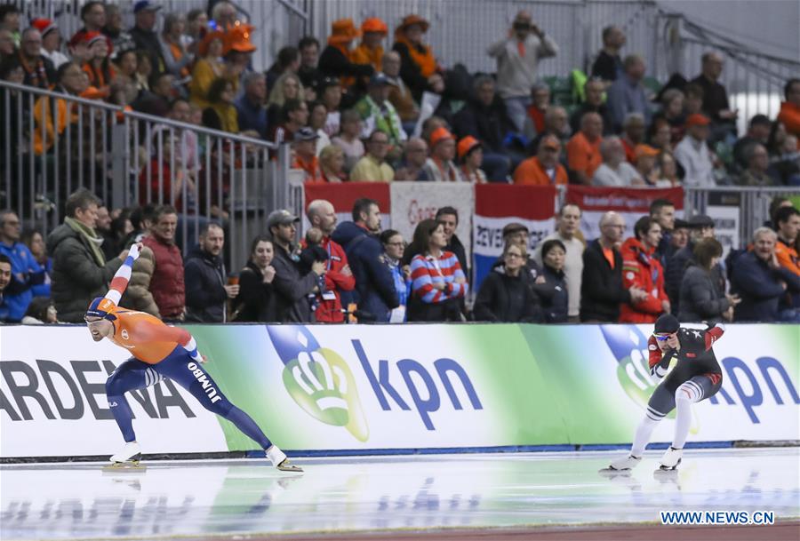 (SP)U.S.-SALT LAKE CITY-ISU-SINGLE DISTANCES SPEED SKATING-WORLD CHAMPIONSHIPS