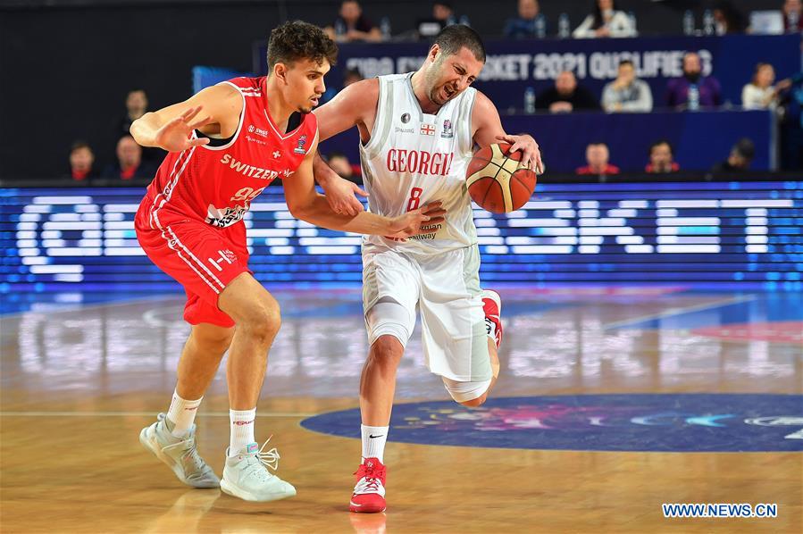 (SP)GEORGIA-TBILISI-BASKETBALL-FIBA-EUROBASKETBALL 2021-QUALIFIER