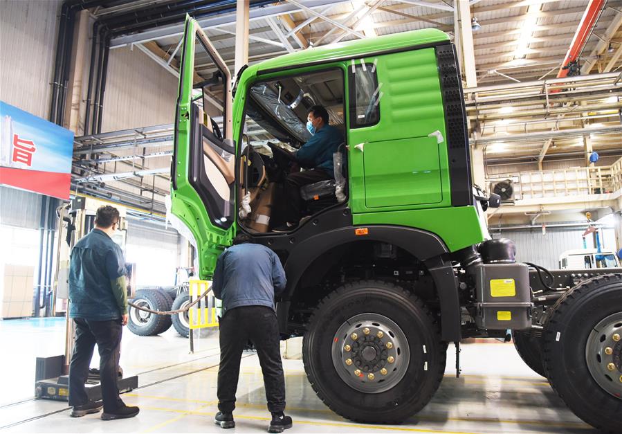 CHINA-SHANDONG-HEAVY-DUTY TRUCKS-PRODUCTION-RESUMPTION(CN)