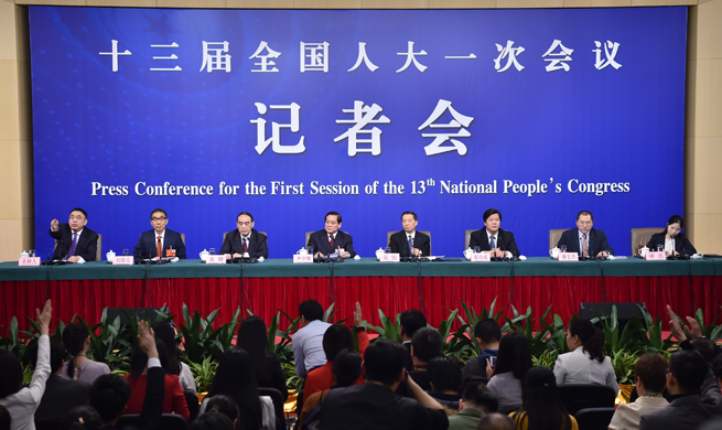 Press conference on supervision work of NPC held