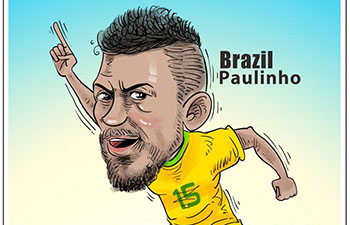 Comics World Cup: Brazil vs Serbia