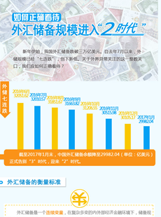 正確看待外匯儲備進(jìn)入“2”時(shí)代