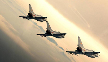 Stunning photos of China's fighter planes