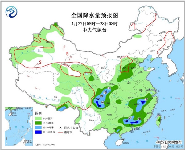 周末雨不休！南北方同迎大范圍降水