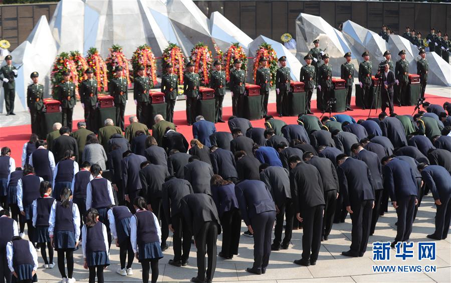 （社會(huì)）（8）第七批在韓中國(guó)人民志愿軍烈士遺骸在沈陽安葬