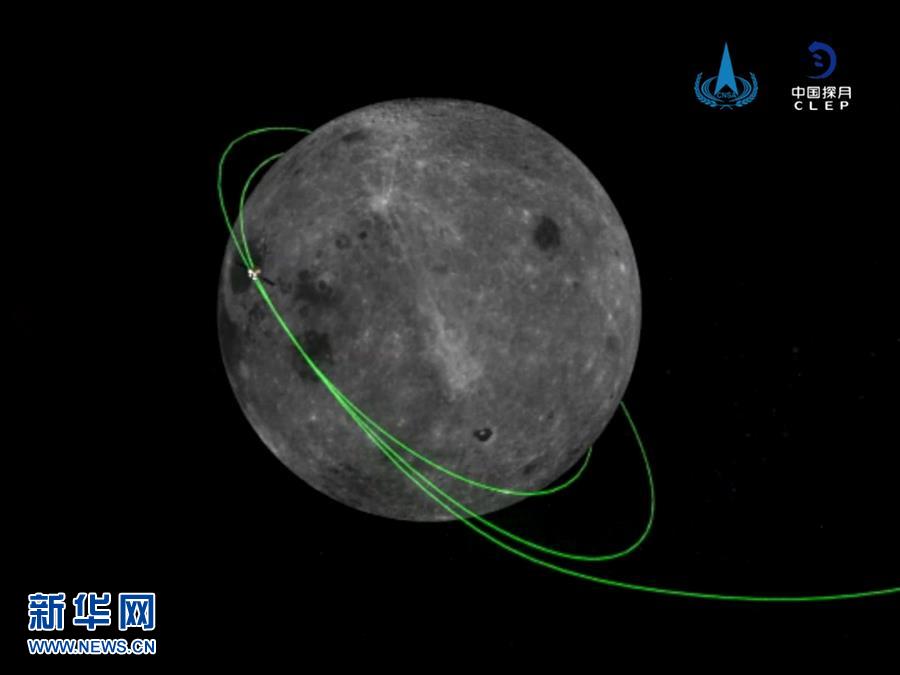 （科技）（3）嫦娥五號(hào)探測(cè)器對(duì)接組合體成功分離