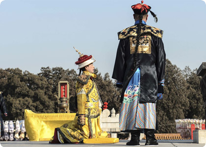 　地壇廟會(huì)上演“皇帝”祭地