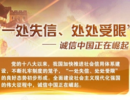 圖解：“一處失信、處處受限”——誠信中國正在崛起