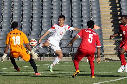 亞洲杯熱身賽：中國(guó)4-1大勝阿曼