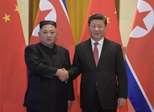 習(xí)近平同金正恩舉行會談（2019年1月）